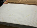 POKALEN泰国乳胶床垫 原装进口天然有机橡胶垫双人席梦思床垫 尺寸可定制 5cm厚—95D软硬适中 180*200cm（配天丝床套） 实拍图