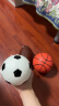 亚之杰玩具球儿童篮球足球宝宝皮球1-3岁婴儿拍拍球橄榄球亲子运动三件套 实拍图