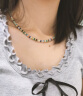Arsis秘密花园彩虹守护串珠项链时尚简约女生日项链送女友礼物 实拍图