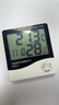 志高（Chigo）家用带时间闹钟电子温度计室内办公室台式婴儿房温湿度计 HTC-1 实拍图