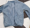 真维斯（Jeanswest）真维斯儿童外套男童女童毛绒保暖上衣中大童秋冬新款美拉德童装潮 猫咪灰 150 实拍图