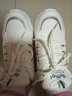 啄木鸟老爹鞋女款2026最新款春秋鞋子软皮软底厚底运动增高鞋内增高女鞋 白色皮面 37 实拍图