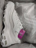 斯凯奇（Skechers）新年礼物女鞋秋冬蕾丝熊猫鞋厚底增高百搭休闲运动经典复古老爹鞋 白色/WHT 35.5 尺码偏小半码，建议选大半码 实拍图