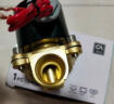 伊莱科（ELECALL）电磁阀 (6分)  AC220V 铜制 水阀油阀气阀 常闭型 2W-200-20 晒单实拍图