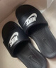 耐克NIKE男子拖鞋一字VICTORI休闲鞋CN9675-002黑44 实拍图