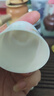瓷牌茗茶具羊脂玉瓷茶杯家用喝茶泡茶品茗杯陶瓷主人杯个人专用茶具茶盏 羊脂玉瓷旭日东升品茗杯-6个装 实拍图