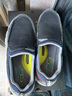 斯凯奇（Skechers）夏季男鞋休闲鞋百搭时尚帆布鞋舒适复古一脚蹬 海军蓝色-465 39.5 (250mm) 实拍图