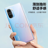 朗客 适用红米k40手机壳Redmi K40Pro保护壳通用 镜头全包全透明保护套 气囊防摔超薄TPU软壳防指纹 实拍图