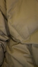 雪中飞轻薄短款羽绒服女小V领鸭绒保暖舒适短外套 卡其色 XL 实拍图