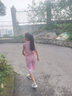 艾诺轮女童套装夏装短袖童装儿童夏天短款T恤薄款宽松休闲少女女孩两件套休闲夏季时尚洋气小孩子女大童衣服 藕色 百褶袖套装皮粉色（偏小 140 适合126-135cm 实拍图