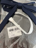 坤随 小长柄领结jk免打纯色蝴蝶结领花女学生百搭制服衬衫领绳细窄版 小长柄蝴蝶结领花藏青色1个 实拍图