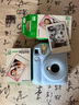 富士（FUJIFILM）instax  mini12 一次成像 立拍立得相机 mini12 绣球蓝 套餐三（官方标配+白边相纸40张） 实拍图