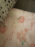 BEYONDHOME BABY婴儿全棉床褥幼儿园垫被可水洗宝宝儿童午睡床垫粉兔小桃60*120cm 晒单实拍图