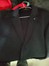 罗蒙双面呢羊毛西服男休闲西装外套单西修身双面尼毛呢大衣男西装上衣 实拍图