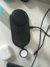 贝尔金（BELKIN）苹果无线充电器 Qi2认证磁吸无线快充 iPhone15W快充 兼容MsgSafe快速充电 面板式三合一 WIZ022黑 实拍图