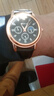 正品男士手表高档休闲石英表简约气质男表皮带高颜值罗马时尚腕表 军团款 实拍图