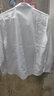 鸾姿白色衬衫女长袖职业衬衫正装工作服工装修身显瘦外穿打底衬衣 纯白长袖 3XL 125-135斤 实拍图