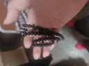 黑檀手串手链黑檀木手串108颗佛珠紫光檀男女沉香木乌木情侣手串  黑檀8mm108颗 实拍图