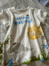 aqpa婴儿内衣套装夏季纯棉睡衣男女宝宝衣服薄款分体短袖 动物家族 110cm 晒单实拍图