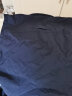 罗蒙（ROMON）高端品牌马甲男户外春秋夏季宽松大码背心薄款透气运动马夹男 深蓝色 XL 实拍图