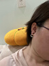 黛若红色花球耳夹无耳洞女法式复古高级感夹气质耳式耳环春夏2025新款 实拍图