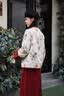 舒芳蝶（shufangdie）新中式国风连衣裙女装2026秋冬季新款复古提花外套旗袍裙两件套装 旗袍连衣裙 M 实拍图