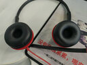 赖小星 通用耳机套45-110mm头戴式圆形耳罩网吧网咖耳机罩50 60 70 80 90 100mm游戏耳机替换海绵套配件 黑色光皮耳机套一对装【10cm】 实拍图