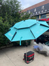 渔之源 钓鱼伞防暴雨大钓伞多向加厚雨伞防风户外遮阳伞防雨垂钓伞 2.2米 12棱精钢手杖【整伞压胶遮阳防雨】碧水蓝 实拍图