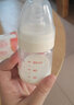 爱得利新生儿待产奶瓶标准小口径早产儿硼硅玻璃奶瓶A90-60ml耐温180°C 60ml【0-3月+备用奶嘴SS号 粉套 实拍图