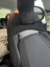 乔氏汽车腰靠腰护夏季透气靠垫开车腰垫靠背车载座椅靠托腰枕 头枕 黑色-稳固脖颈 实拍图