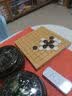 智涂儿童围棋套装 9路小楠竹棋盘小号竹罐 初学者培训围棋智涂 5/9路竹盘 实拍图