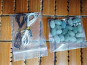 晶屿 天然A货翡翠散珠 玉珠子白油青 DIY饰品手链项链配件米粒路路通 精选12*8浅绿色/一颗价 实拍图