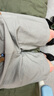 真维斯冰丝短裤男生宽松夏季薄款速干沙滩五分裤潮流运动休闲裤子男 K513浅灰色 L 实拍图
