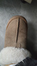 他她（TATA）牛奶面包雪地靴女靴子冬季加绒厚底棉鞋保暖新款WDX17DM3 土黄/米白（半绒半毛） 37 晒单实拍图