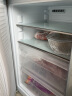 航天民生BCD-219W 219升 卧式冰箱家用变频风冷无霜小型柜式双门冰柜橱柜嵌入式矮电冰箱 天空银变频 实拍图