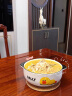 满朝佳（MANCHAOJIA）LINE FRIENDS日式陶瓷双耳汤碗家用2024新款手柄大汤面碗沙拉碗 SALLY款-2.5L大汤碗 晒单实拍图