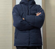 adidas 570蓬双面穿保暖连帽鸭绒羽绒服男女阿迪达斯官方轻运动   传奇墨水蓝   M 实拍图