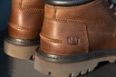 卡特（CAT）工装靴马丁靴牛皮鞋子男士防滑短靴商场同款男靴DOUB 棕色 39 实拍图