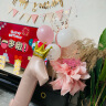 多美忆生日场景布置 气球40寸数字1 生日装饰女孩宝宝室内布置公主款 实拍图