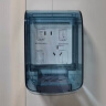 公牛（BULL）开关插座通用透明蓝色86型防水盒防溅盒防水罩插座防水面板盒F04S 晒单实拍图