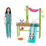 芭比（Barbie）女孩娃娃六一送礼礼盒玩具女孩礼物-芭比爱心熊猫护理套装HKT77 实拍图