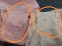 贝瑞加（Babyprints）女童内裤4条装宝宝棉毛裤纯棉透气柔软短裤儿童打底裤三角 兔90 实拍图