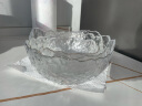 亿嘉（IJARL）玻璃果盘蔬菜沙拉碗水果盘家用玻璃盘套装 金边透明3只装 晒单实拍图