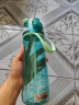 施密特（Simita） 喷雾运动水杯便携饮水运动Tritan水壶健身夏季儿童学生上学用 蓝色 650ml 晒单实拍图
