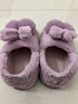 安尚芬 居家棉拖鞋男女士时尚百搭可爱萌兔柔软舒适防滑 情侣鞋 粉色【小熊】 38-39 适合37-38 实拍图