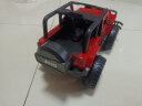 胜雄大号儿童越野车遥控吉普车Jeep牧马人玩具车可遥控跑车赛车  1:12吉普车红色越野车 实拍图