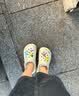 CROCS卡骆驰檀健次同款经典泡芙洞洞鞋轻便舒适男女同款花园鞋|207521 骨白色-2Y2(含智必星) 40 (250mm) 实拍图