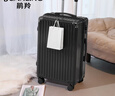 鹃羚行李箱拉杆箱小型可登机旅行箱男女学生密码箱大容量次日达皮箱子 米黑色【贴心挂钩+防护包角】三层加厚-出口转内销 22英寸 -短途箱-商务出差短期旅游【当天发货】 实拍图