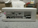 赟娅大号美式拖头重型货车模型合金大卡车仿真汽车半挂货车模型 1:24彼得比尔特389【白】 实拍图