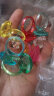 儿童戒指卡通公主钻戒塑料宝石戒指水晶玩具挖沙子找宝藏首饰品 塑料大钻石戒指10个装 实拍图